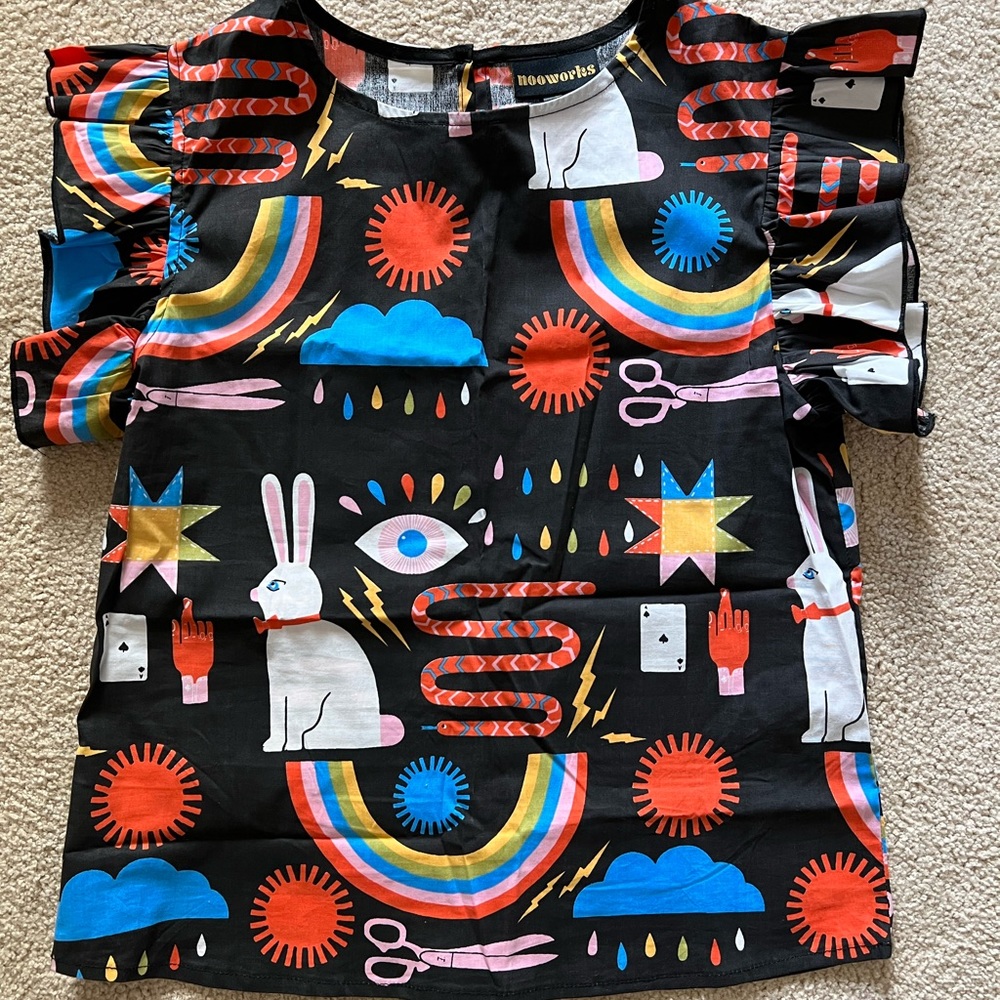 Nooworks Magic Ruffle Top Small